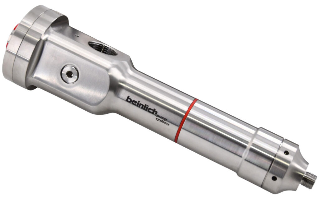 Bomba dosificadora de cavidad progresiva ViSCO.pump de Beinlich en diseño especial